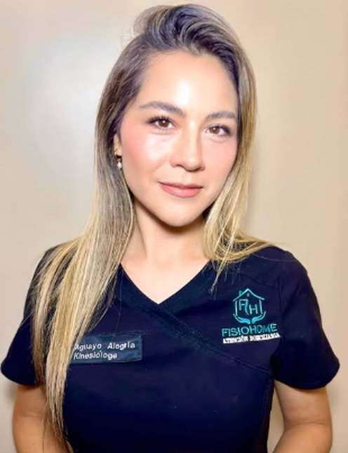 Jo Aguayo, kinesióloga de FisioHome